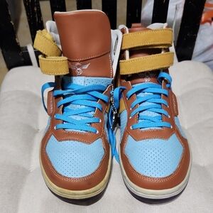 Creative Recreation Blue and Brown Sneakers Casual Lifestyle Used Good Condition
